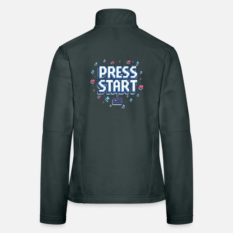 Press Start Frauen Softshelljacke