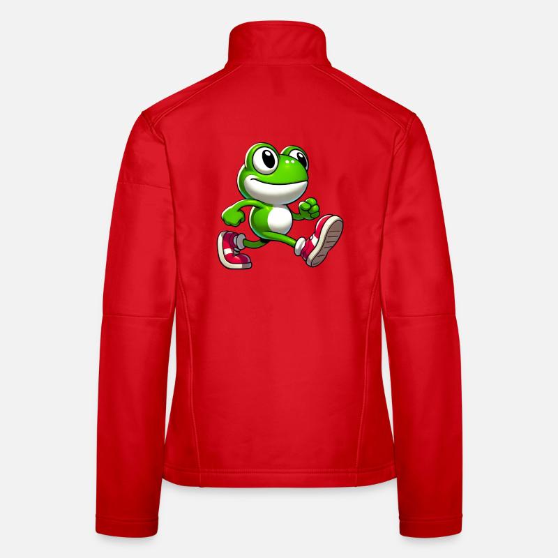 Frosch Frauen Softshelljacke