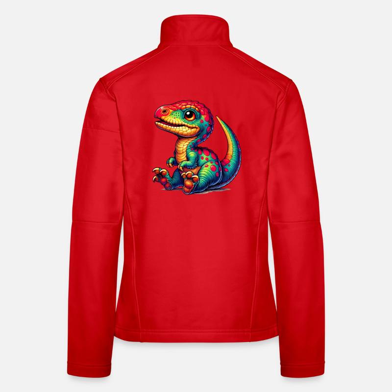 Dinosaur Women's Softshell Jacket