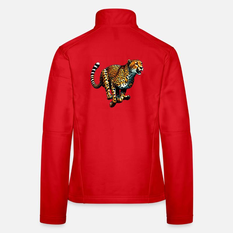 Guépard Veste en tissu softshell Femme
