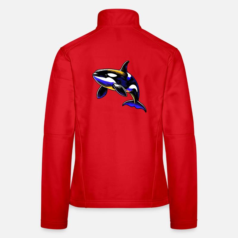 Orque Veste en tissu softshell Femme