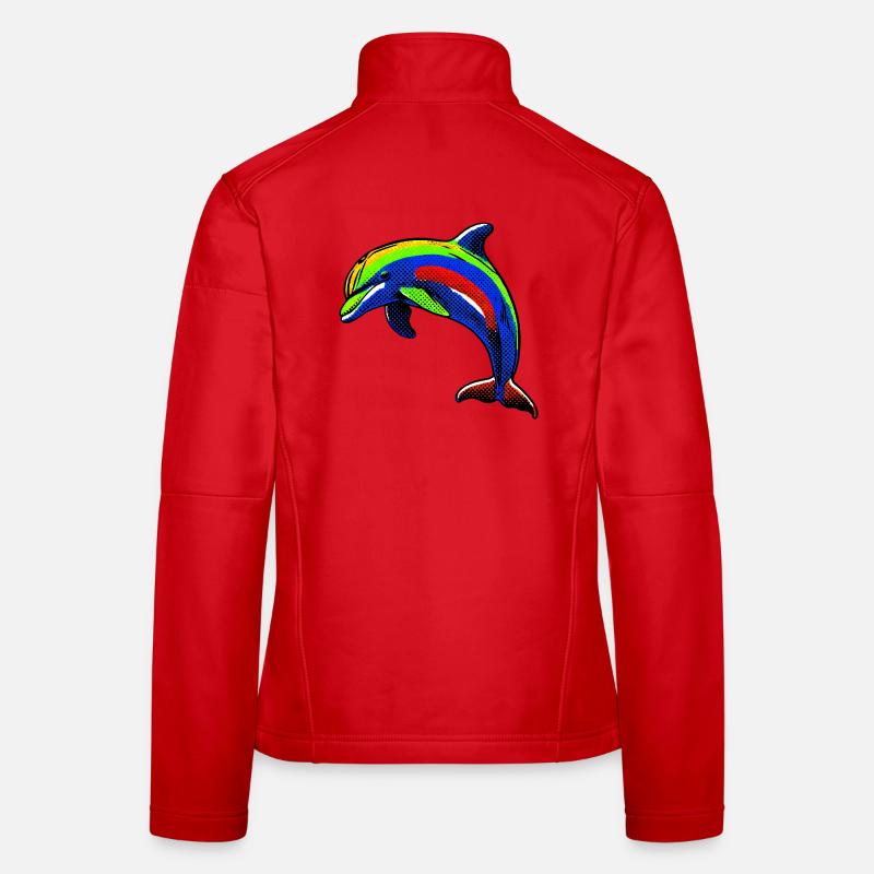 Delfin Frauen Softshelljacke