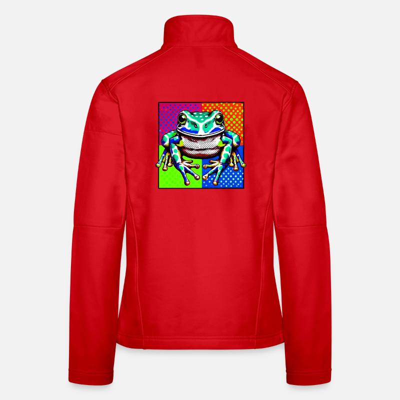 Frosch Frauen Softshelljacke