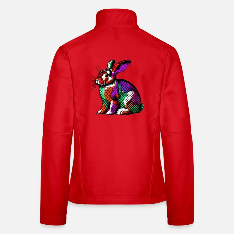 Lapin Veste en tissu softshell Femme
