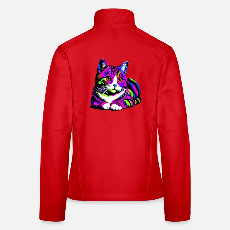 Cat Women's Softshell Jacket