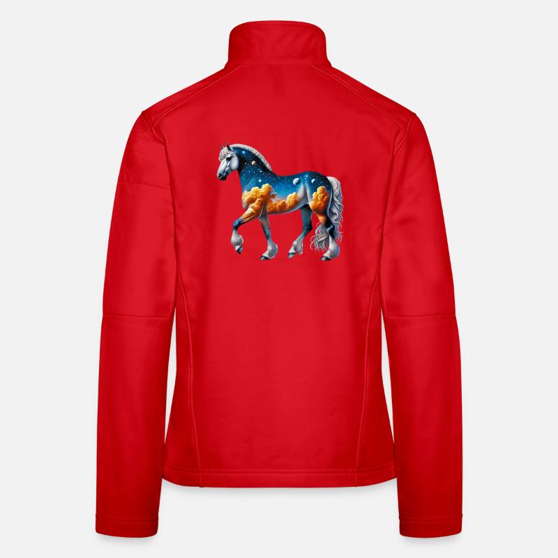 Horse Women's Softshell Jacket