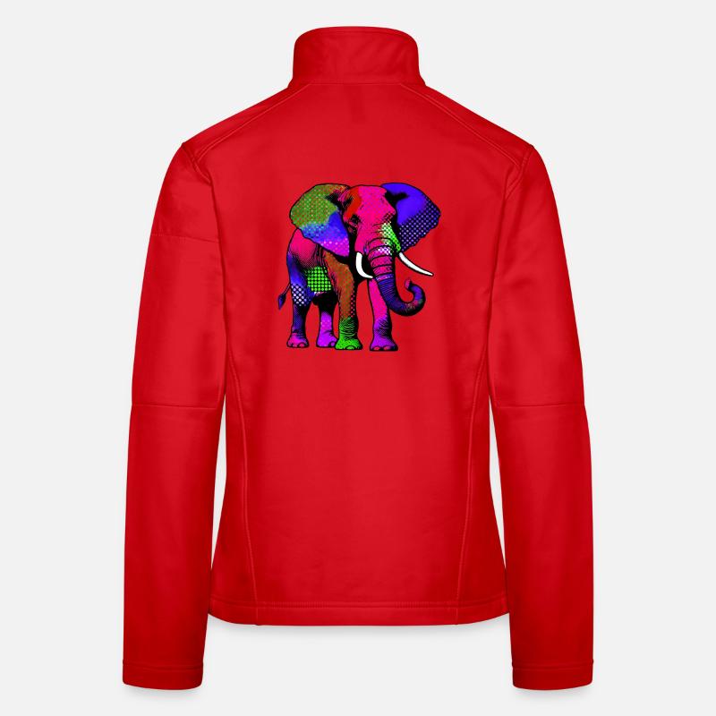Elefant Frauen Softshelljacke
