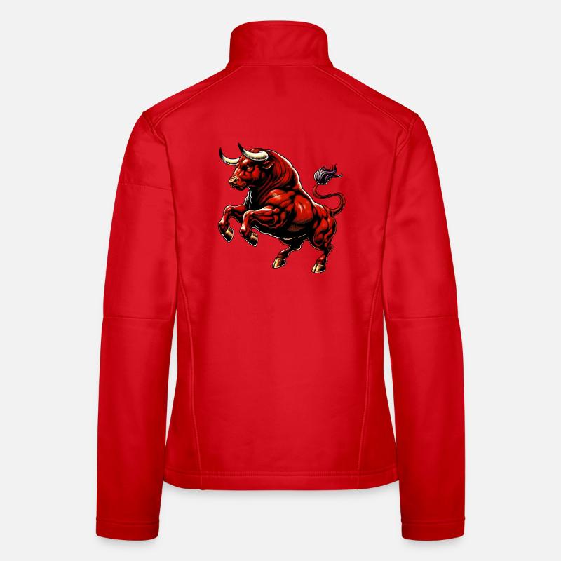 Stier Frauen Softshelljacke