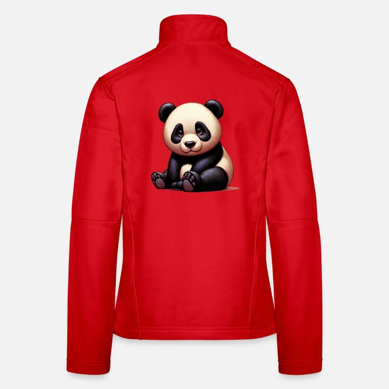 Panda Frauen Softshelljacke