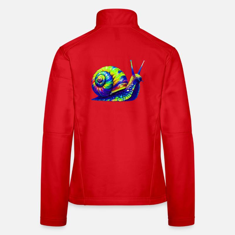 Schnecke Frauen Softshelljacke