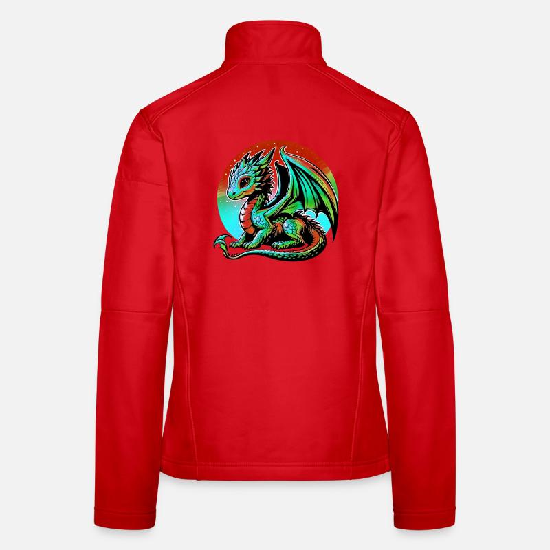 Dragon Veste en tissu softshell Femme