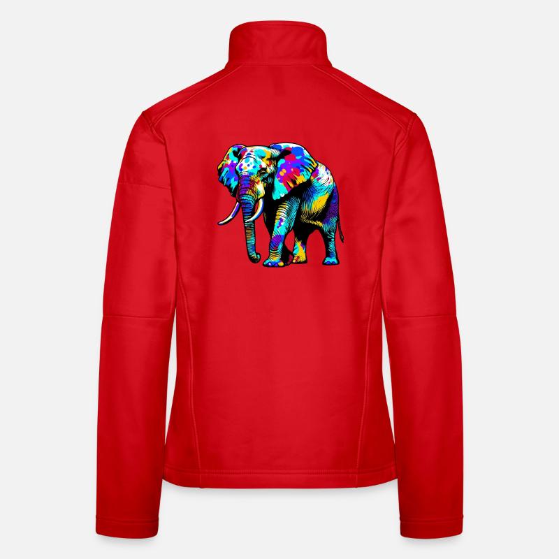 Elefant Frauen Softshelljacke