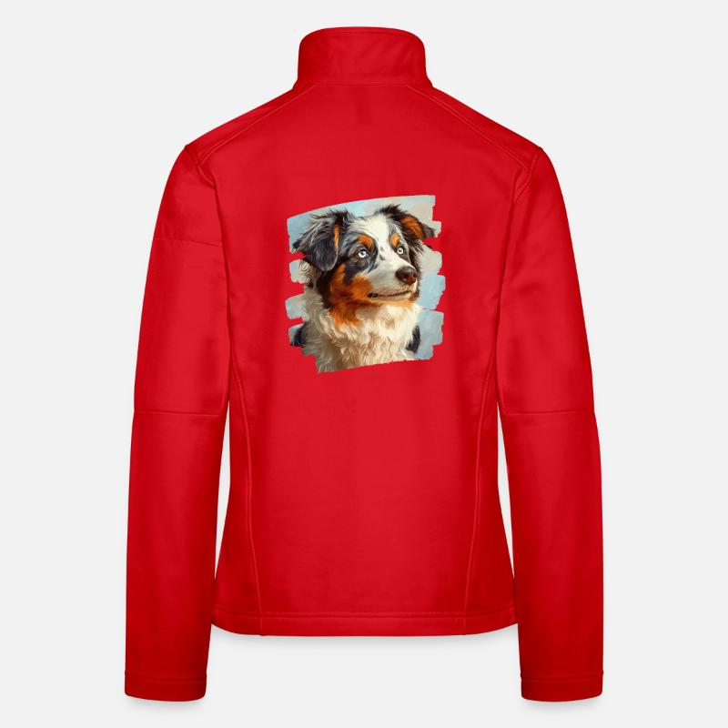 Australian Shepherd Women's Softshell Jacket