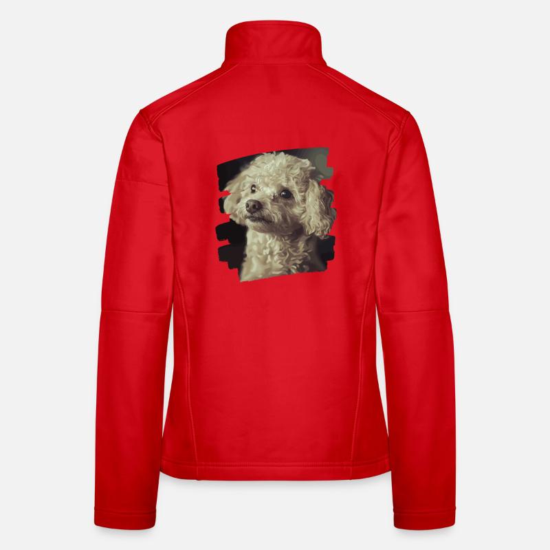 Pudel Frauen Softshelljacke