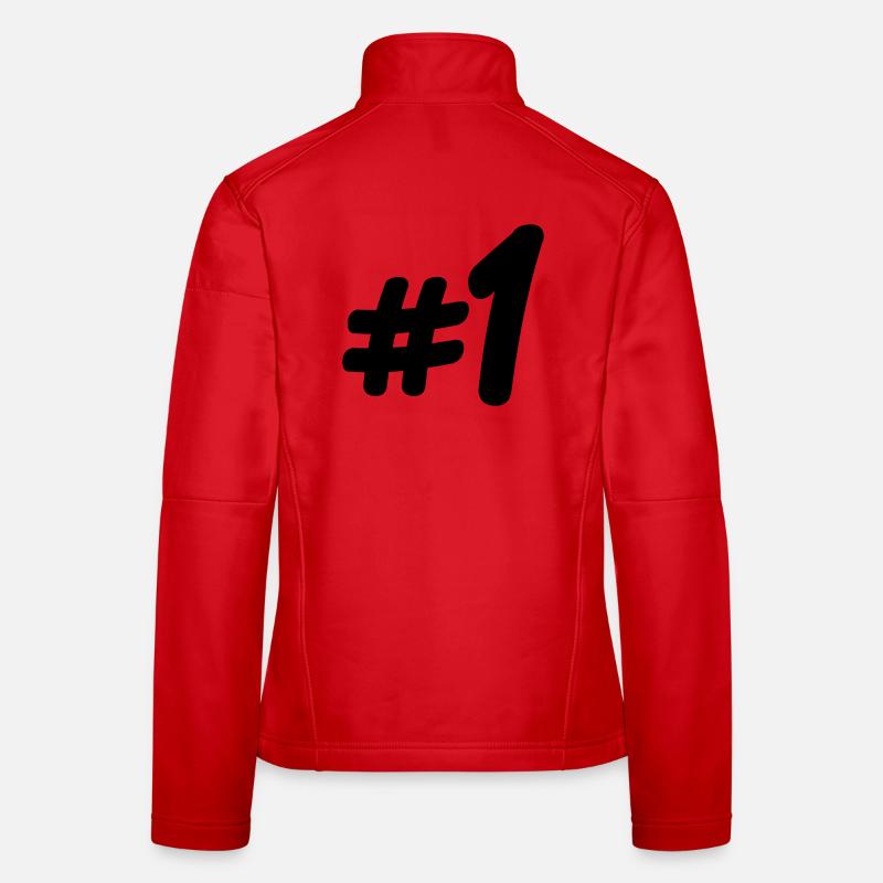 Numéro 1 # Veste en tissu softshell Femme