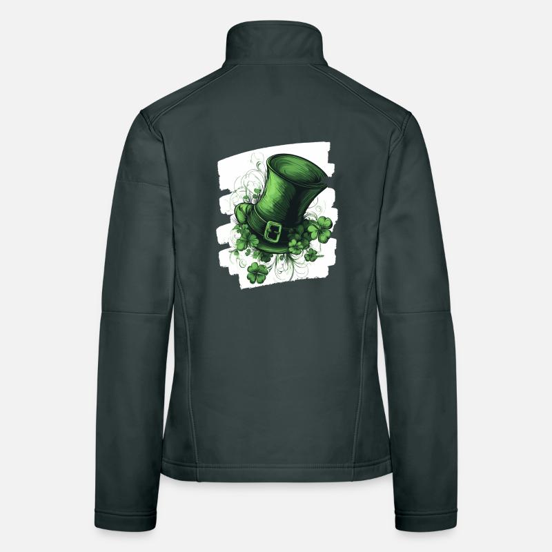 La Saint-Patrick Veste en tissu softshell Femme