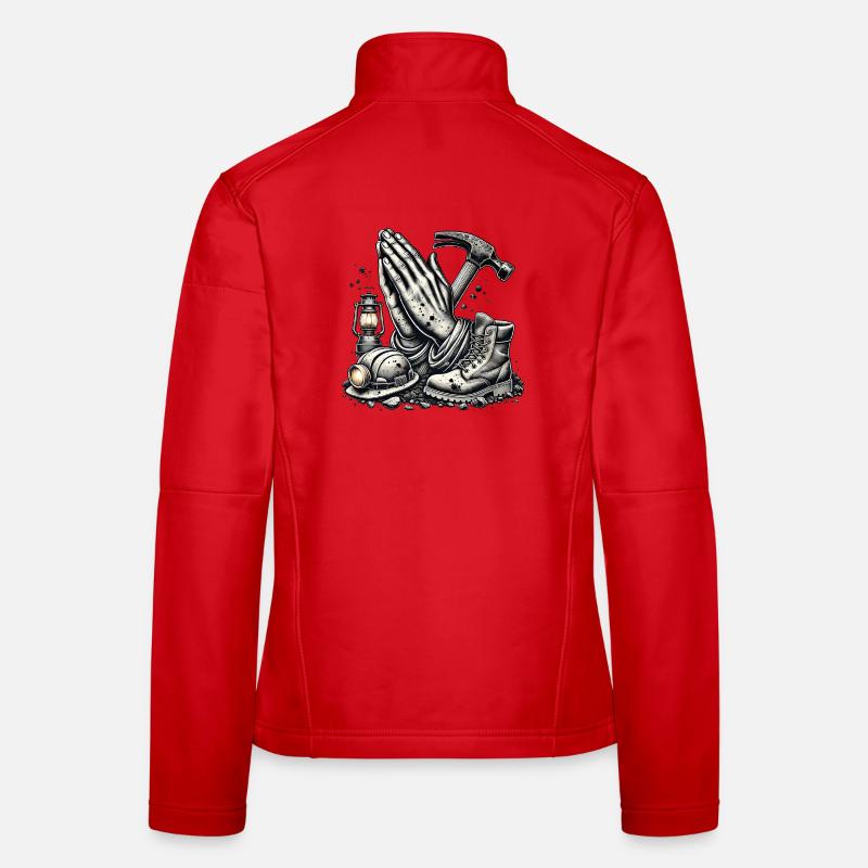 Exploitation minière – Tradition et ténacité Veste en tissu softshell Femme