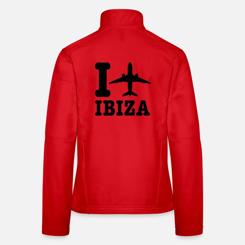 Ibiza Urlaub Frauen Softshelljacke