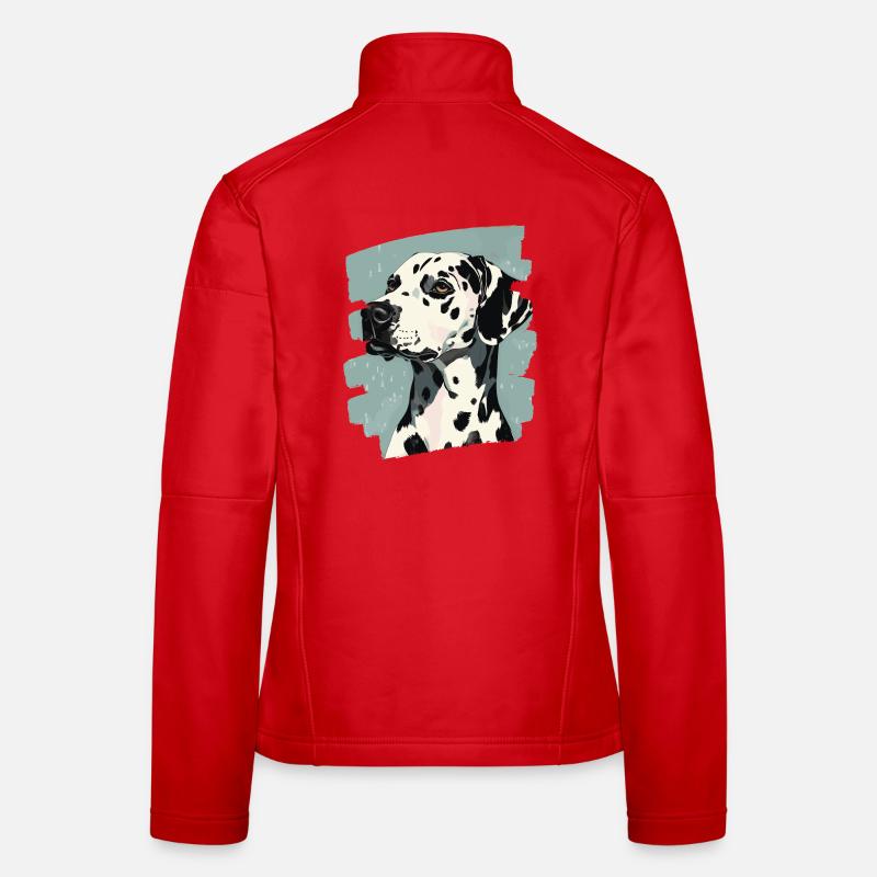 Dalmatiner Frauen Softshelljacke