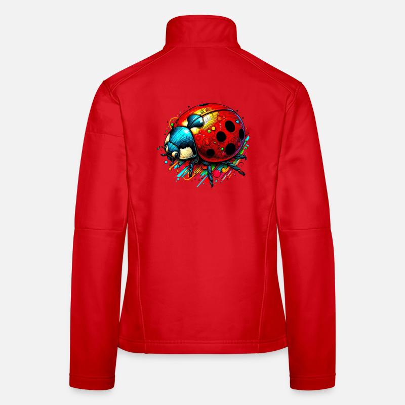 Marienkäfer Frauen Softshelljacke