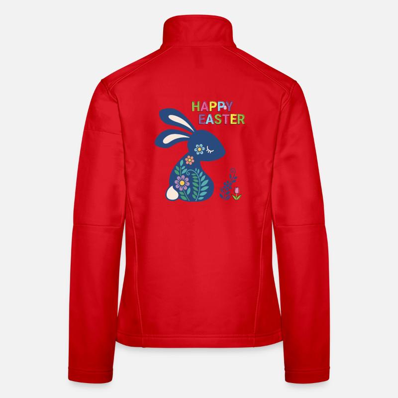 Easter Bunny Happy Easter Women's Softshell Jacket