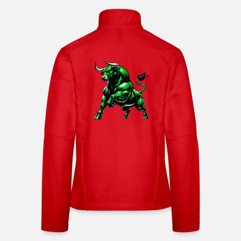 Stier Frauen Softshelljacke