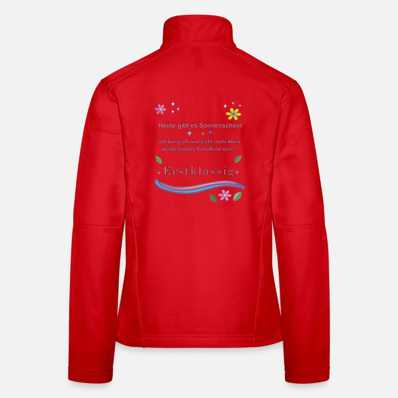 School Child First Class Women's Softshell Jacket