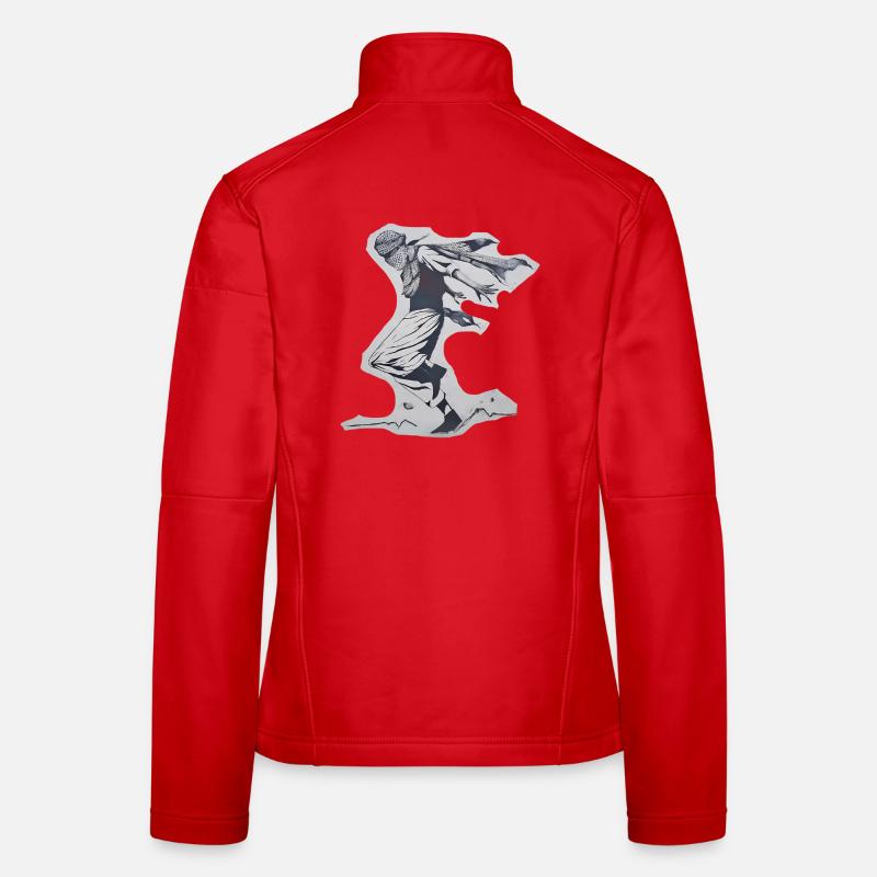 The Freedom Dancer - Women's Softshell Jacket - red