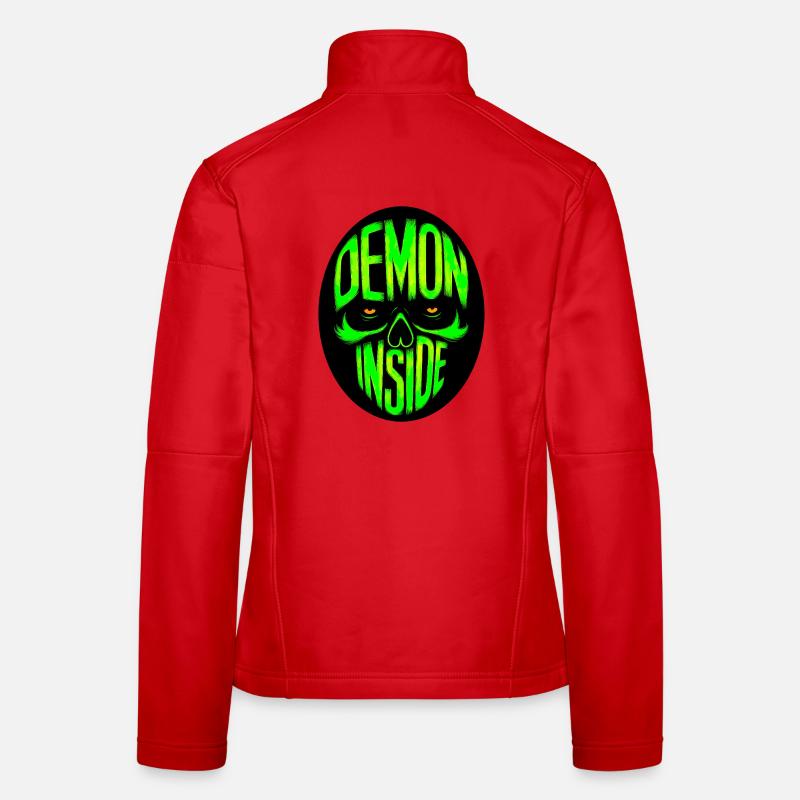 Demon inside Women's Softshell Jacket