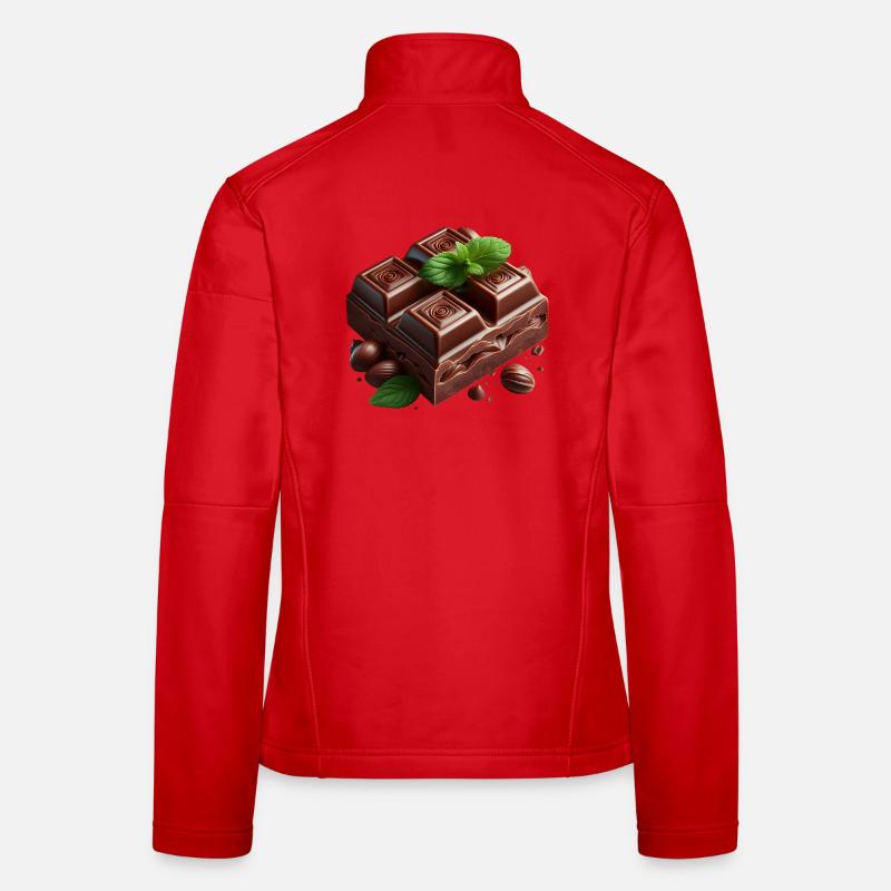 Schokolade Frauen Softshelljacke