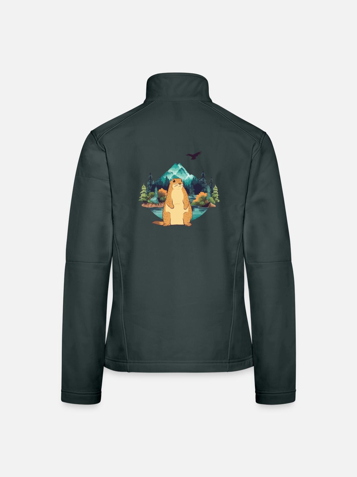 Marmot - Women's Softshell Jacket - mouse grey - Back