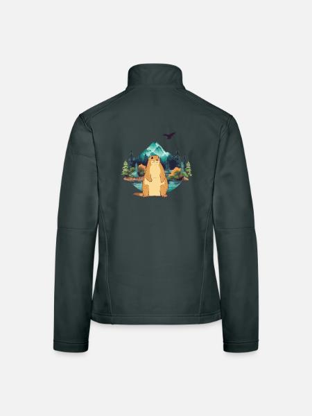 Marmot - Women's Softshell Jacket - mouse grey - Back