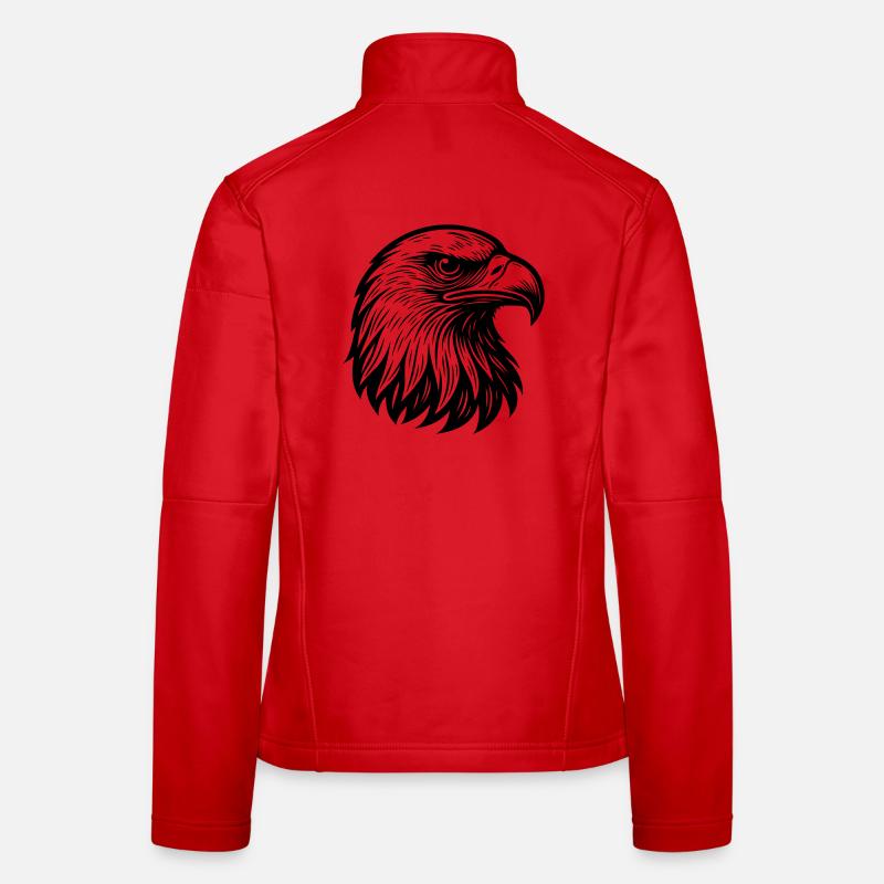 Majestic Eagle Head Women's Softshell Jacket