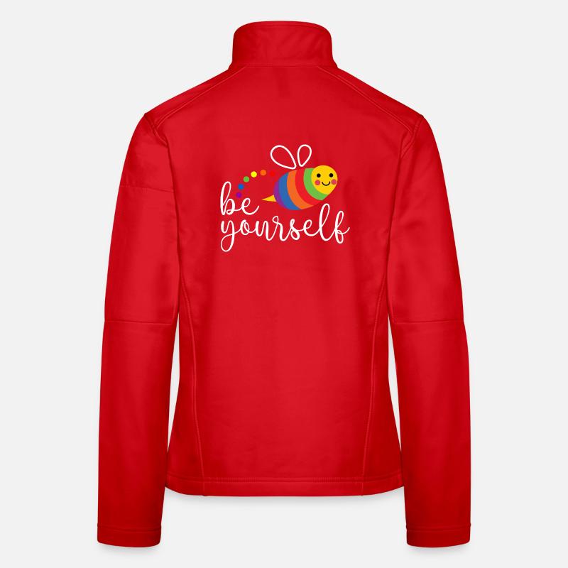LGBTQ Pride Month - Sei du selbst Frauen Softshelljacke