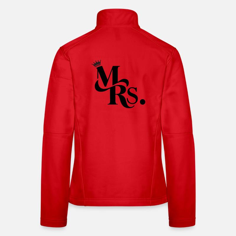 Mrs. & Krone, customizable Women's Softshell Jacket