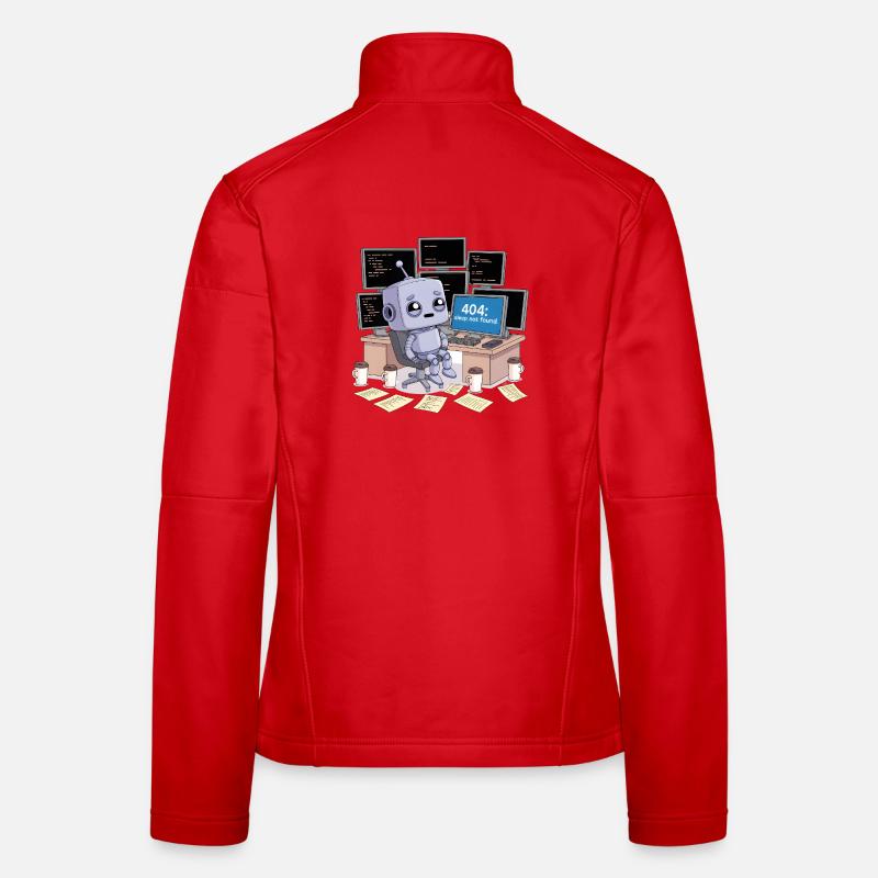 404 : Sommeil introuvable Veste en tissu softshell Femme
