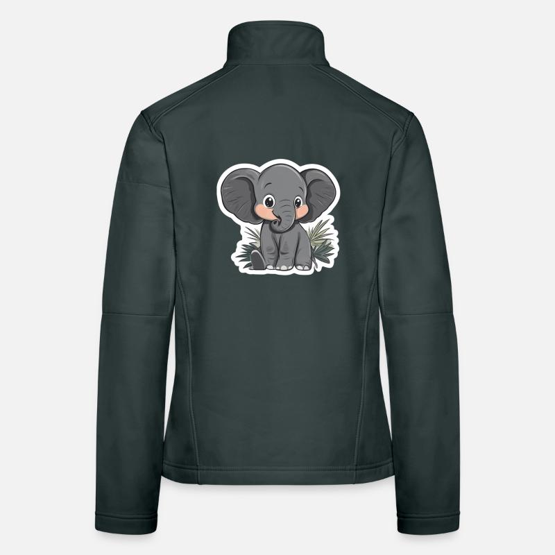 Elefant Frauen Softshelljacke