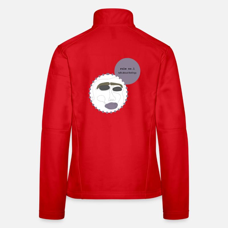 talk about feelings 2 Women's Softshell Jacket