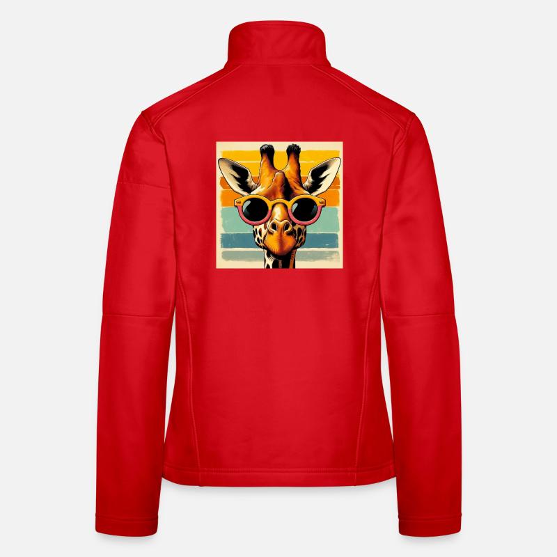 giraffe Women's Softshell Jacket