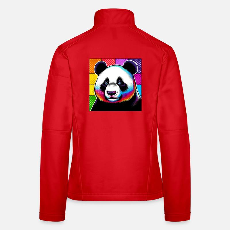 panda Veste en tissu softshell Femme
