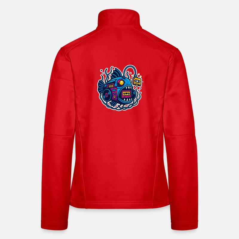 Mixtape Frogfish Veste en tissu softshell Femme