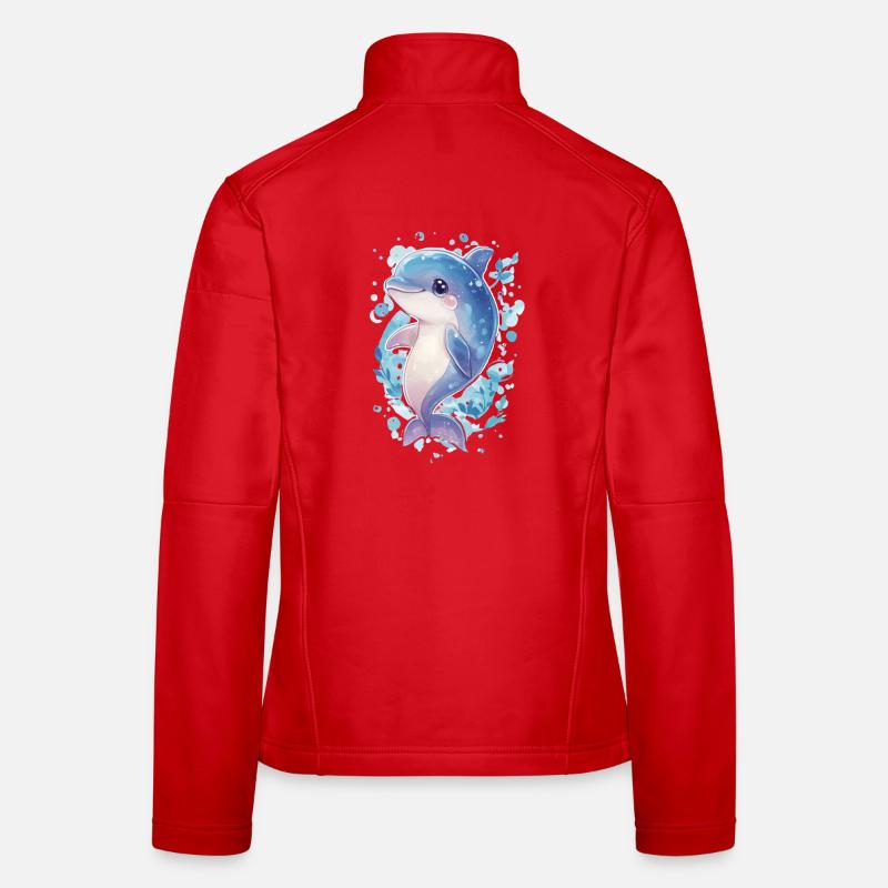 Delfin Frauen Softshelljacke
