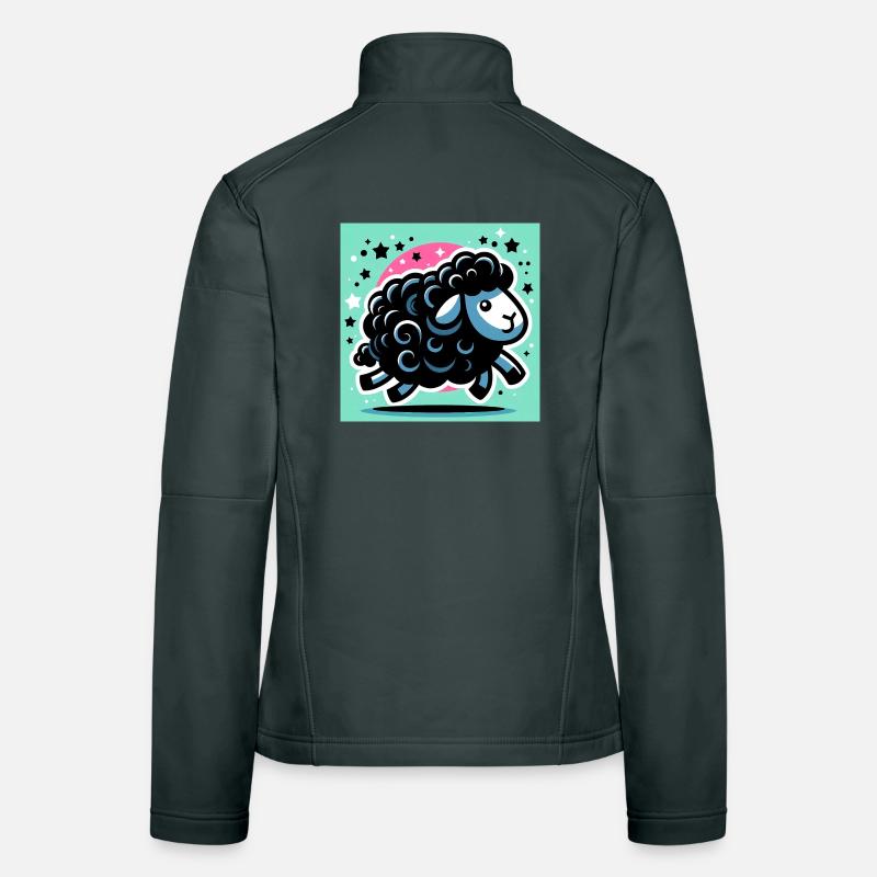 Schwarzes Schaf Frauen Softshelljacke