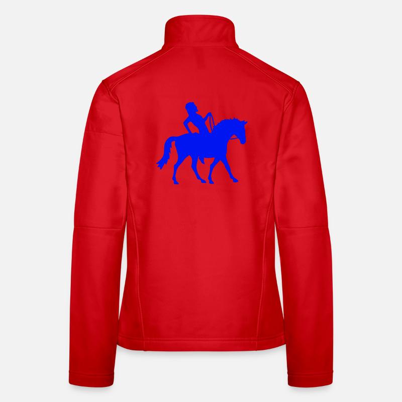 Cheval Homme Équitation Rapide Silhouette Cavalier Garçon Veste en tissu softshell Femme