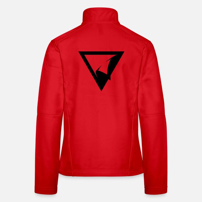 TRIANGLE PATCH Women's Softshell Jacket