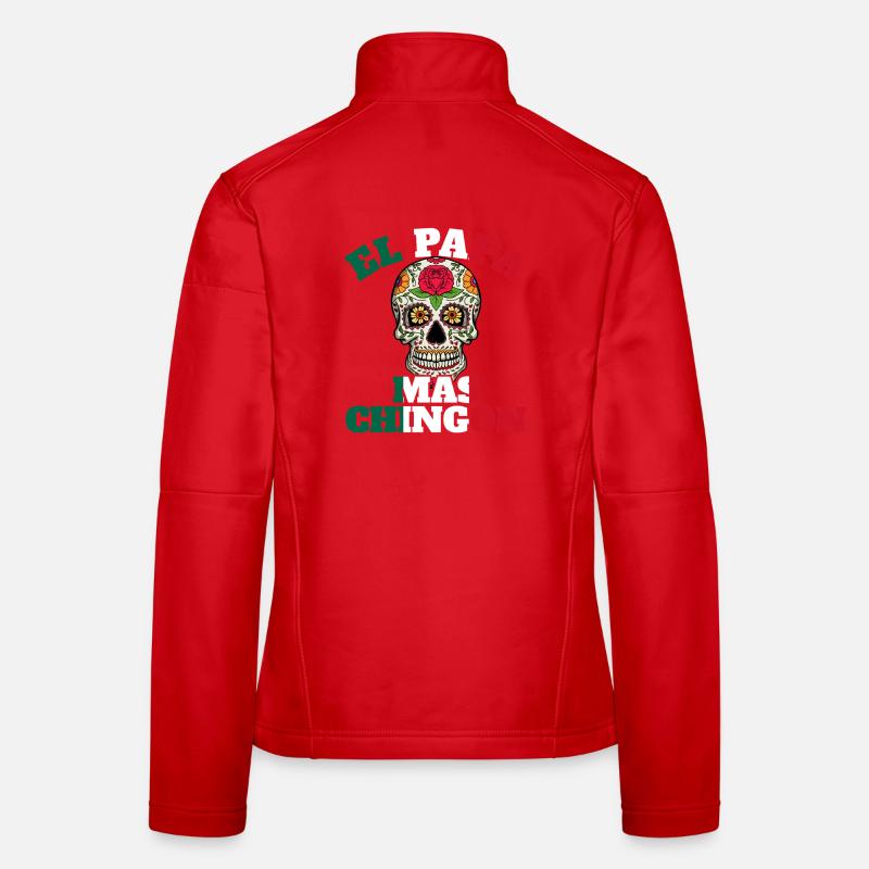 El Papa Mas Chingon Veste en tissu softshell Femme