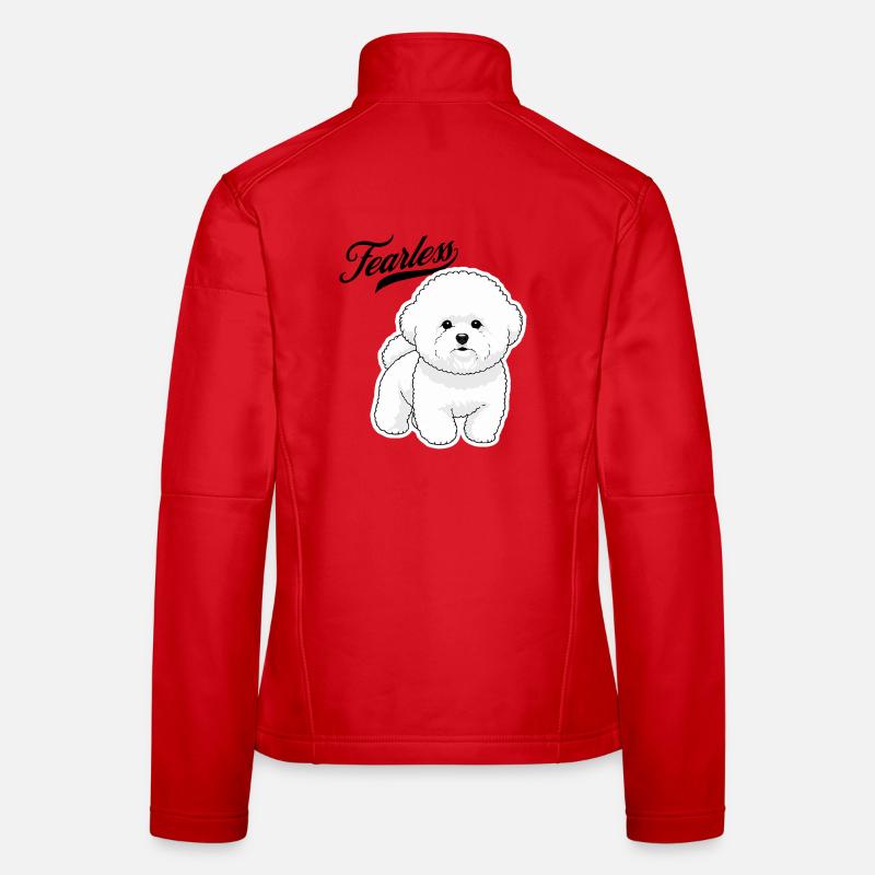 Fearless Caniche Veste en tissu softshell Femme