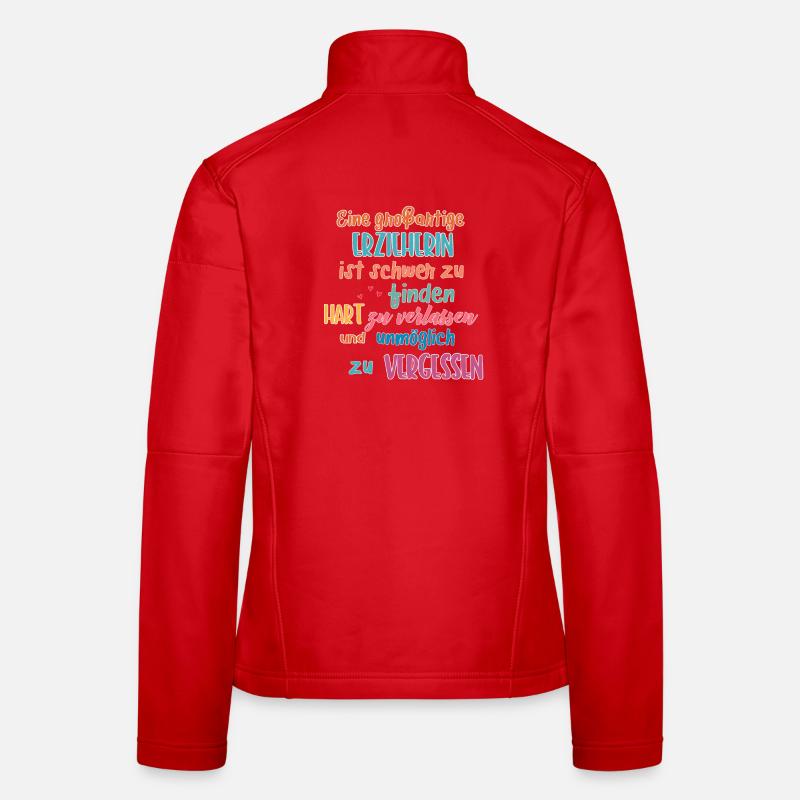 A great educator is hard to find! Women's Softshell Jacket