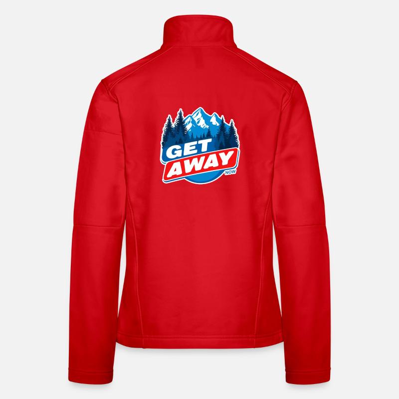 Partir Veste en tissu softshell Femme