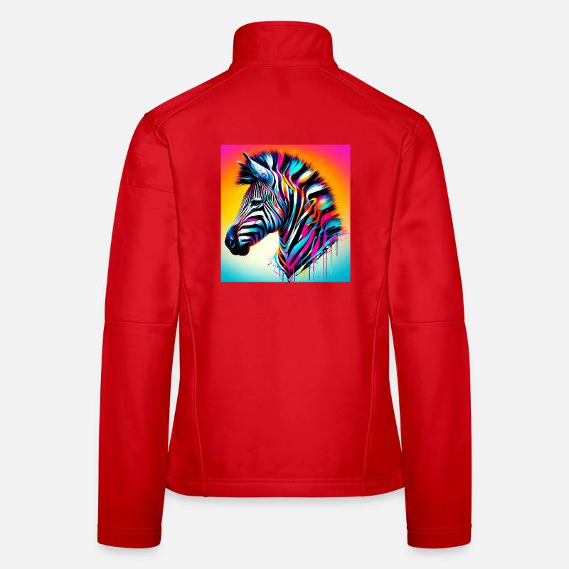 zebra Women's Softshell Jacket